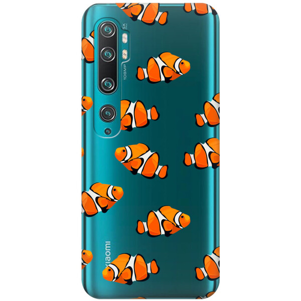 

Чехол iSwag для Xiaomi Mi CC9 Pro Рыбки (H140)