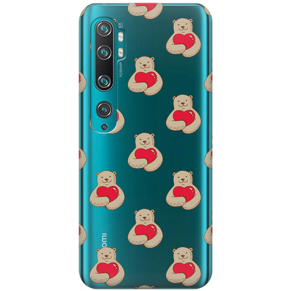 

Чехол iSwag для Xiaomi Mi CC9 Pro Влюбленные медведи (H147)