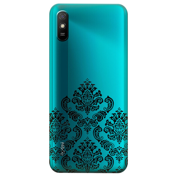 

Прозрачный силиконовый чехол iSwag для Xiaomi Redmi 9A с рисунком - Мандала (KS3901)