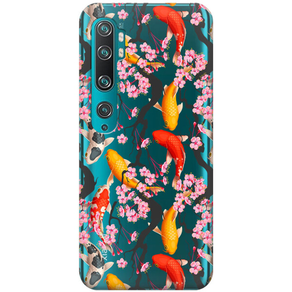 

Чехол iSwag для Xiaomi Mi Note 10 Японские рыбы (H234)