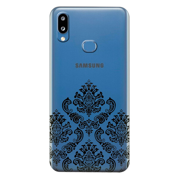 

Прозрачный силиконовый чехол iSwag для Samsung Galaxy M01s с рисунком - Мандала (KS3976)