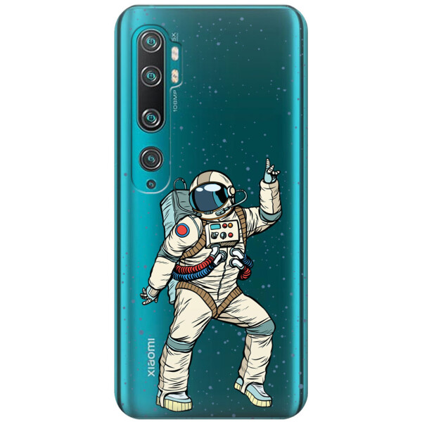 

Чехол iSwag для Xiaomi Mi Note 10 Веселый космонавт (H283)