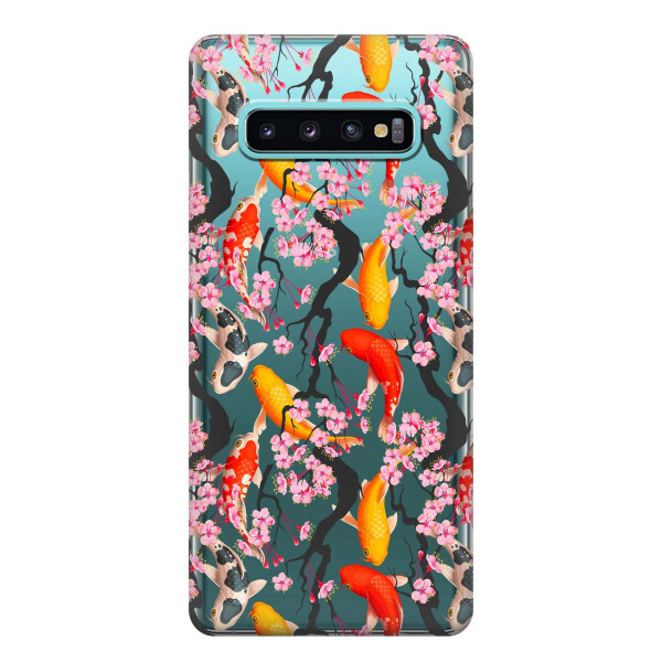 

Чехол iSwag для Samsung Galaxy S10 Японские рыбы (H366)