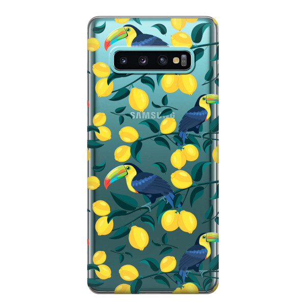 

Чехол iSwag для Samsung Galaxy S10 Лимоны (H387)