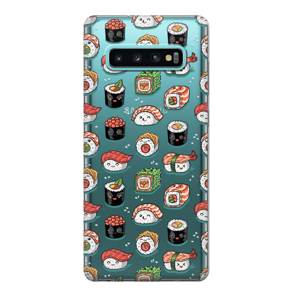 

Чехол iSwag для Samsung Galaxy S10 Смешные суши (H425)