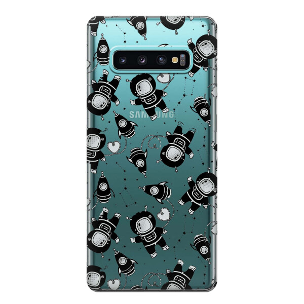 

Чехол iSwag для Samsung Galaxy S10 Космонавты (H382)