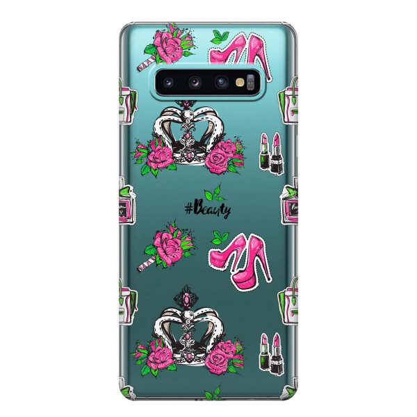

Чехол iSwag для Samsung Galaxy S10 Женский дизайн (H418)