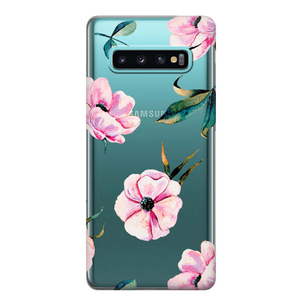 

Чехол iSwag для Samsung Galaxy S10 Plus Пионы (H437)