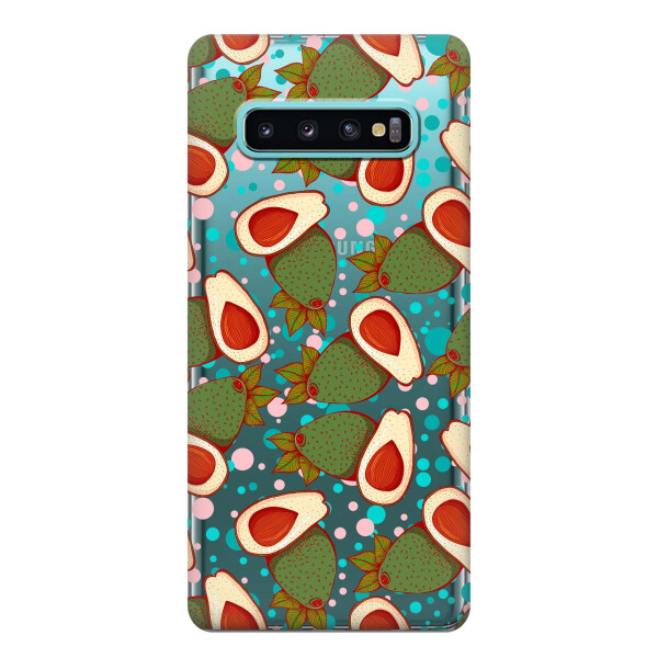 

Чехол iSwag для Samsung Galaxy S10 Plus Авокадо (H439)