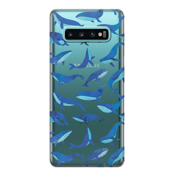 

Чехол iSwag для Samsung Galaxy S10 Plus Киты (H463)