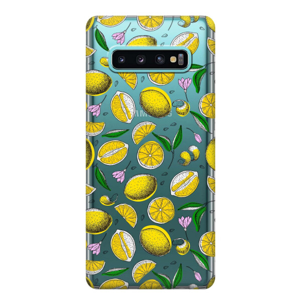 

Чехол iSwag для Samsung Galaxy S10 Plus Туканы и лимоны (H464)