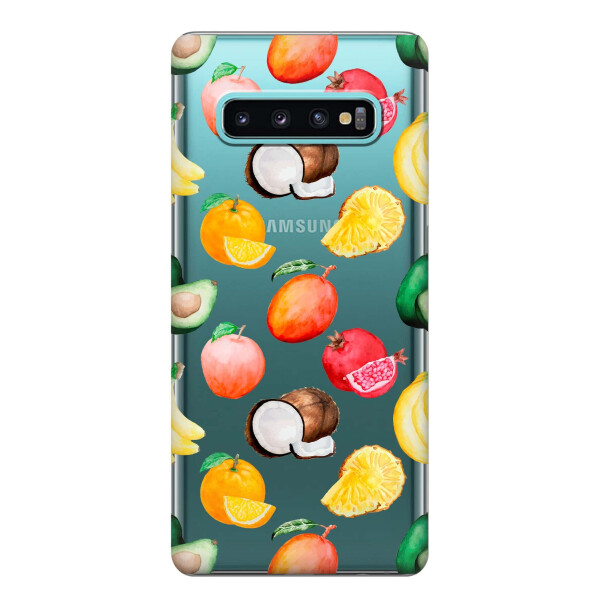 

Чехол iSwag для Samsung Galaxy S10 Plus Фрукты (H460)