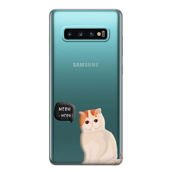 

Чехол iSwag для Samsung Galaxy S10 Plus Котенок (H471)