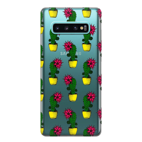

Чехол iSwag для Samsung Galaxy S10 Plus Кактусы (H457)