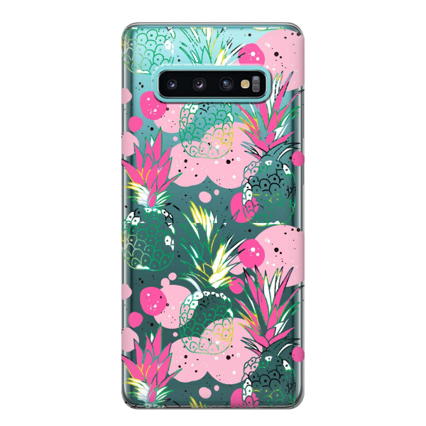 

Чехол iSwag для Samsung Galaxy S10 Plus Ананасы (H469)