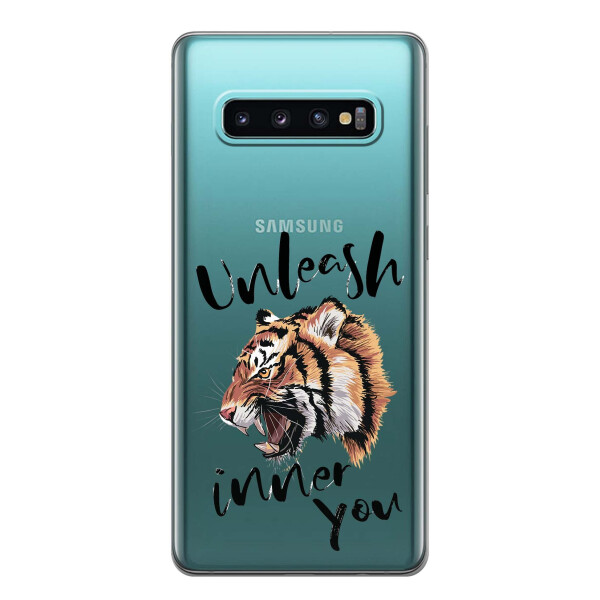 

Чехол iSwag для Samsung Galaxy S10 Plus Тигр (H492)