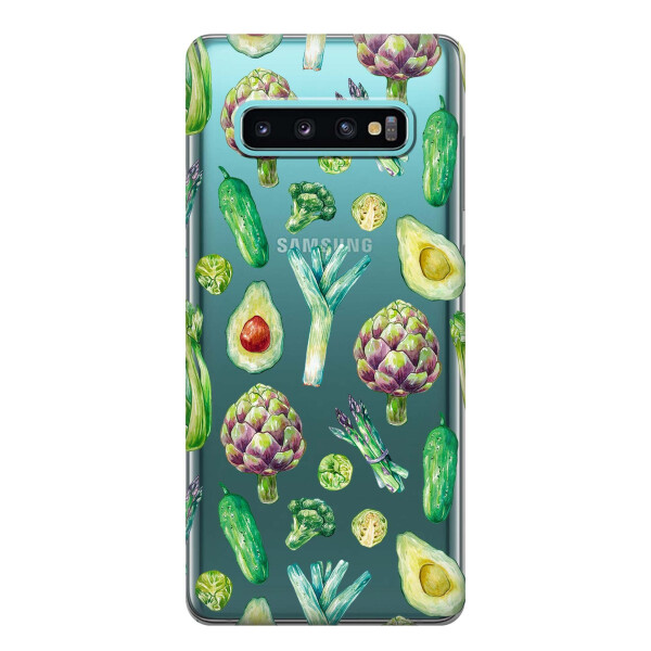

Чехол iSwag для Samsung Galaxy S10 Plus Полезная еда (H490)