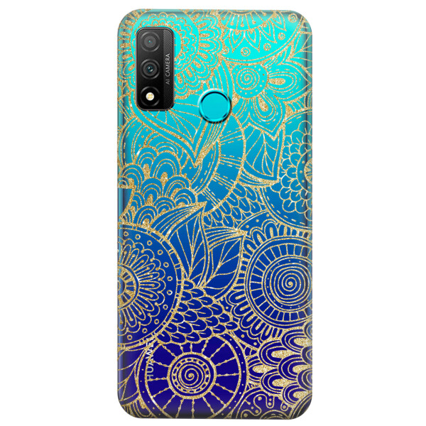 

Прозрачный силиконовый чехол iSwag для Huawei P Smart 2020 с рисунком - Золотая мандала (KS4257)