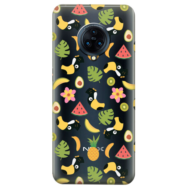 

Прозрачный силиконовый чехол iSwag для Vivo NEX 3 с рисунком - Летний клипарт (KS4363)