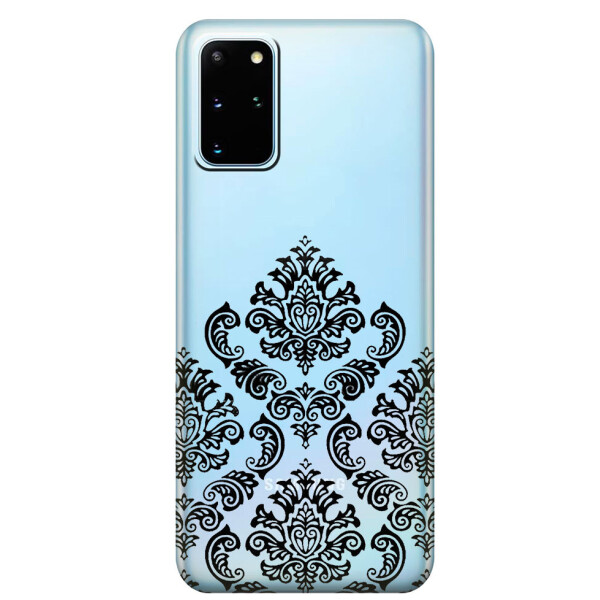

Прозрачный силиконовый чехол iSwag для Samsung Galaxy S20 Plus Мандала (M1091)