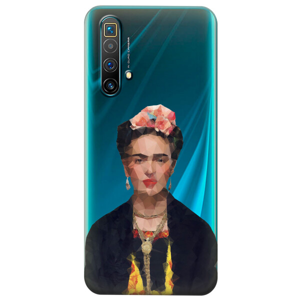 

Прозрачный силиконовый чехол iSwag для Realme X3 с рисунком - Фрида Кало (KS4617)
