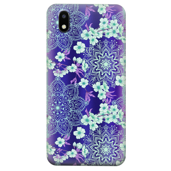 

Прозрачный силиконовый чехол iSwag для ZTE Blade A3 2020 с рисунком - Цветочная мандала (KS4662)