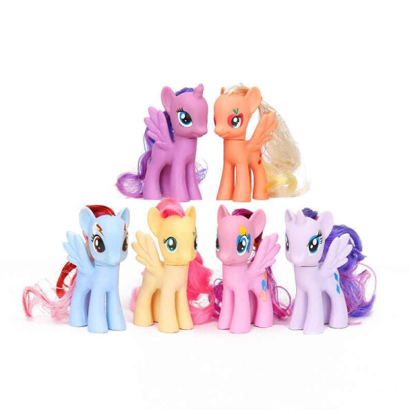 

Игровой набор из 6 фигурок Пони с роскошной гривой Моя Маленькая Пони, высота 8 см - My Little Pony, Hasbro