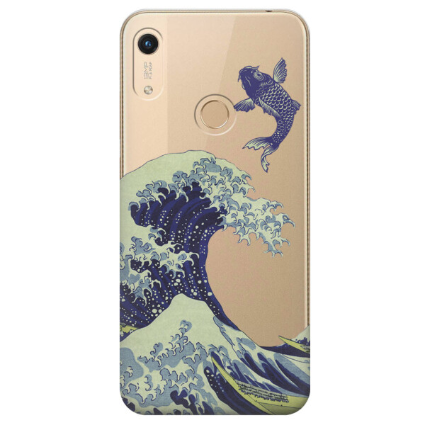 

Прозрачный силиконовый чехол iSwag для Huawei Honor 8A Prime с рисунком - Большая волна в Канагаве (M1497)