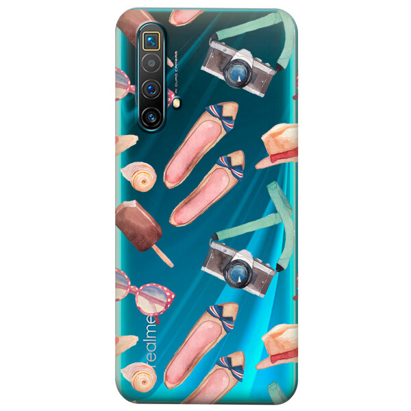 

Прозрачный силиконовый чехол iSwag для Realme X3 SuperZoom с рисунком - Женские штучки (KS4865)
