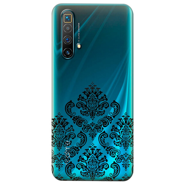 

Прозрачный силиконовый чехол iSwag для Realme X3 SuperZoom с рисунком - Мандала (KS4876)
