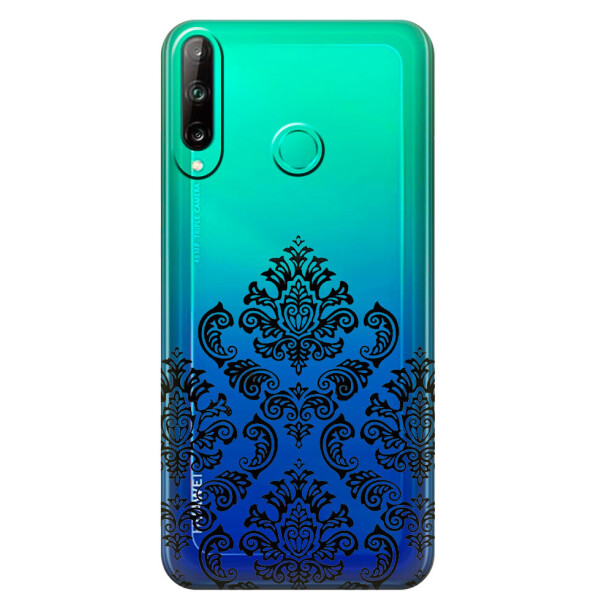 

Прозрачный силиконовый чехол iSwag для Honor P40 Lite E с рисунком - Мандала (M1523)