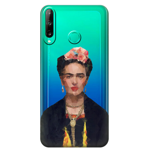 

Прозрачный силиконовый чехол iSwag для Honor P40 Lite E с рисунком - Фрида Кало (M1564)