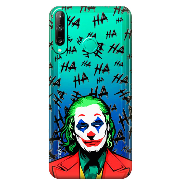 

Прозрачный силиконовый чехол iSwag для Honor P40 Lite E с рисунком - Джокер (M1565)
