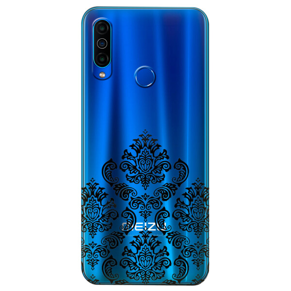 

Прозрачный силиконовый чехол iSwag для Meizu M10 с рисунком - Мандала (KS4951)