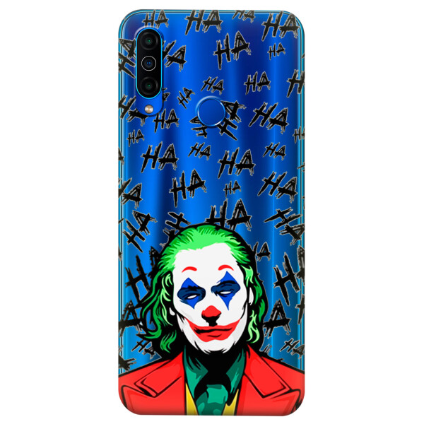 

Прозрачный силиконовый чехол iSwag для Meizu M10 с рисунком - Джокер (KS4993)
