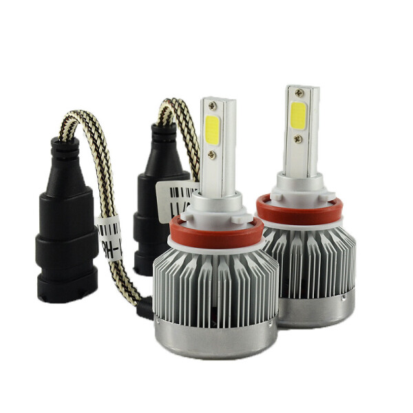 

Светодиодные автомобильные LED-лампы H8/H9/H11 6000K, 3000Lm С1 комплект 2 шт.
