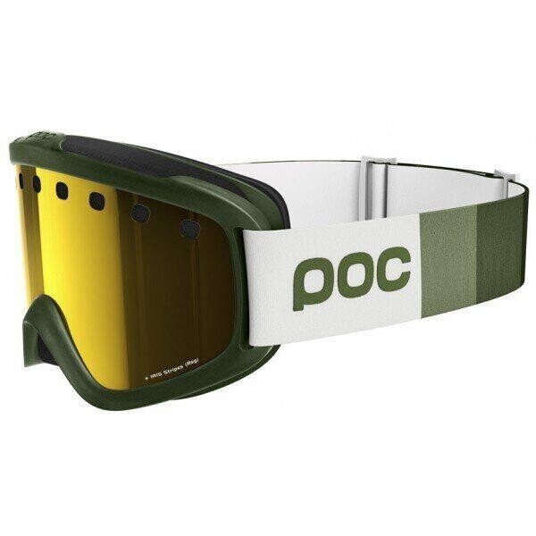 

Маска гірськолижна POC Iris Stripes Small Methane Green