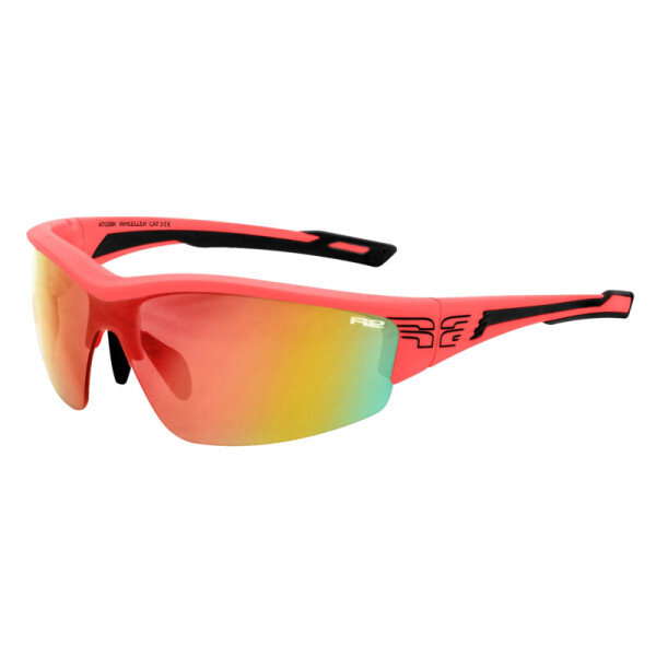 

Очки велосипедные R2 Wheeler grey-red black REVO