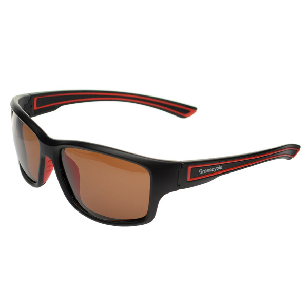 

Очки велосипедные Green Cycle GGL-500 Polarized Lens Black-Red
