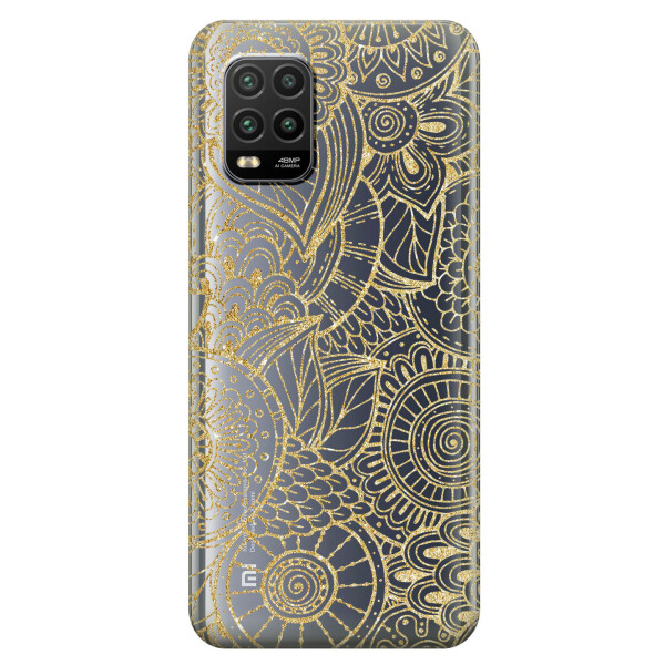 

Cиликоновый чехол iSwag для Xiaomi Mi 10 Lite Золотая мандала (KS2232)