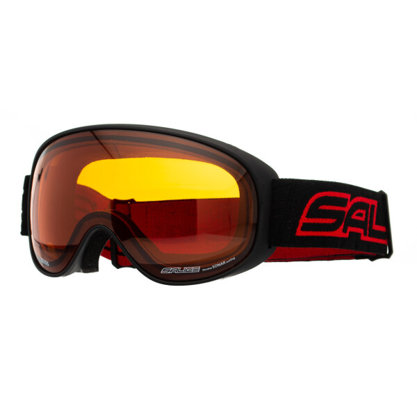 

Маска горнолыжная Salice 101 Sonar Black - Red