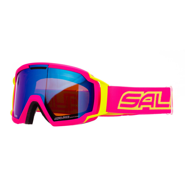 

Маска гірськолижна Salice 618 Fuchsia - Blue
