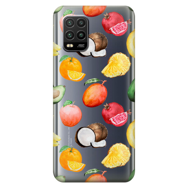 

Силиконовый чехол iSwag для Xiaomi Mi 10 Lite Фрукты (KS2256)
