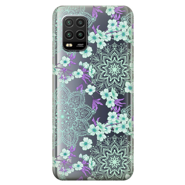 

Силиконовый чехол iSwag для Xiaomi Mi 10 Lite Цветочная мандала (KS2262)