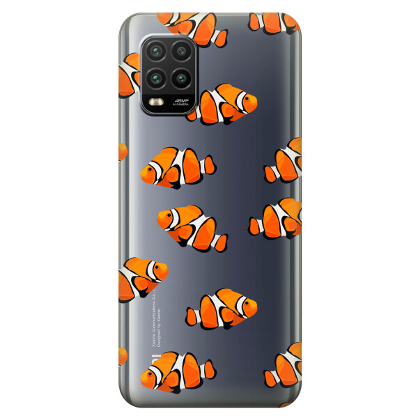 

Силиконовый чехол iSwag для Xiaomi Mi 10 Lite Рыбки (KS2266)