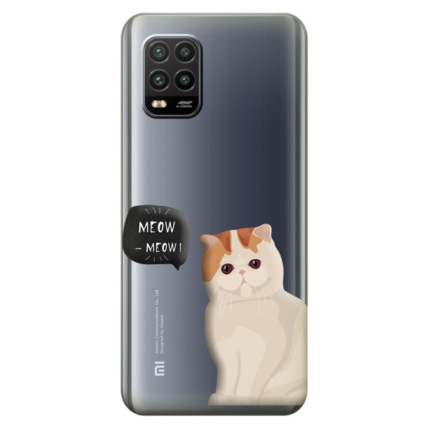 

Силиконовый чехол iSwag для Xiaomi Mi 10 Lite Котенок (KS2267)