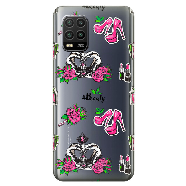 

Силиконовый чехол iSwag для Xiaomi Mi 10 Lite Женский дизайн (KS2280)