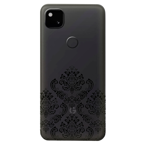 

Прозрачный силиконовый чехол iSwag для Google Pixel 4A с рисунком - Мандала (KS5326)