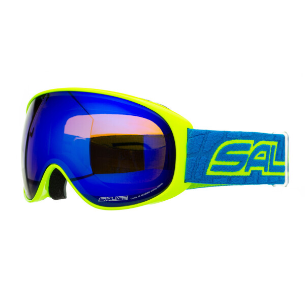 

Маска гірськолижна Salice 101 Lime Blue - Blue