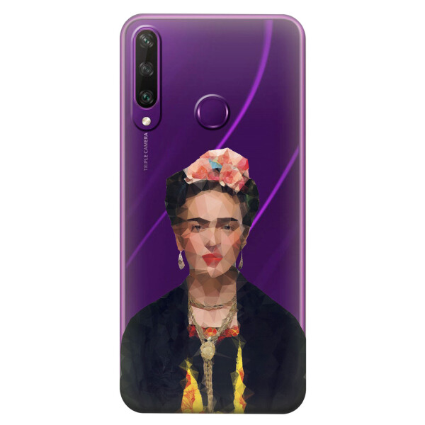 

Прозрачный силиконовый чехол iSwag для Huawei Y6p с рисунком - Фрида Кало (KS2367)
